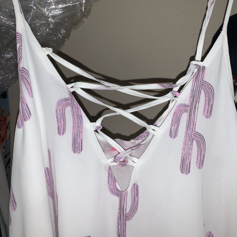 Women’s purple dress/blouse/swim cover up. - Picture 3 of 7
